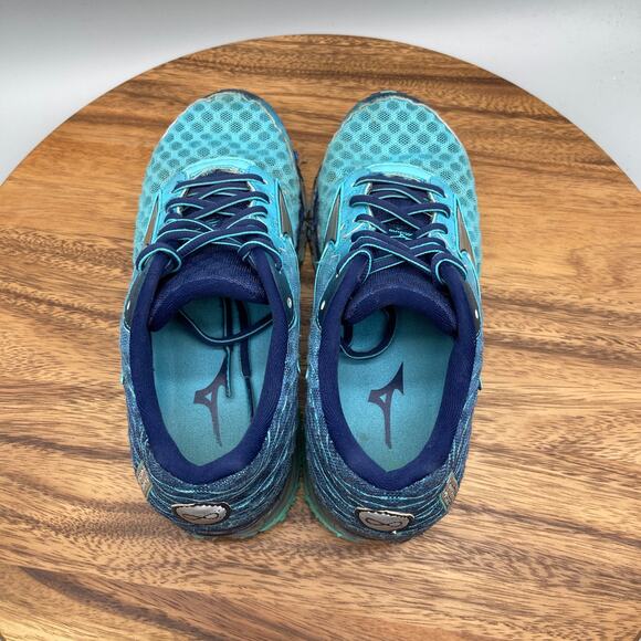 Mizuno Wave Prophecy 4 Shoes Womens Size 7 Blue Running Comfort Walking Sneakers - Picture 5 of 8